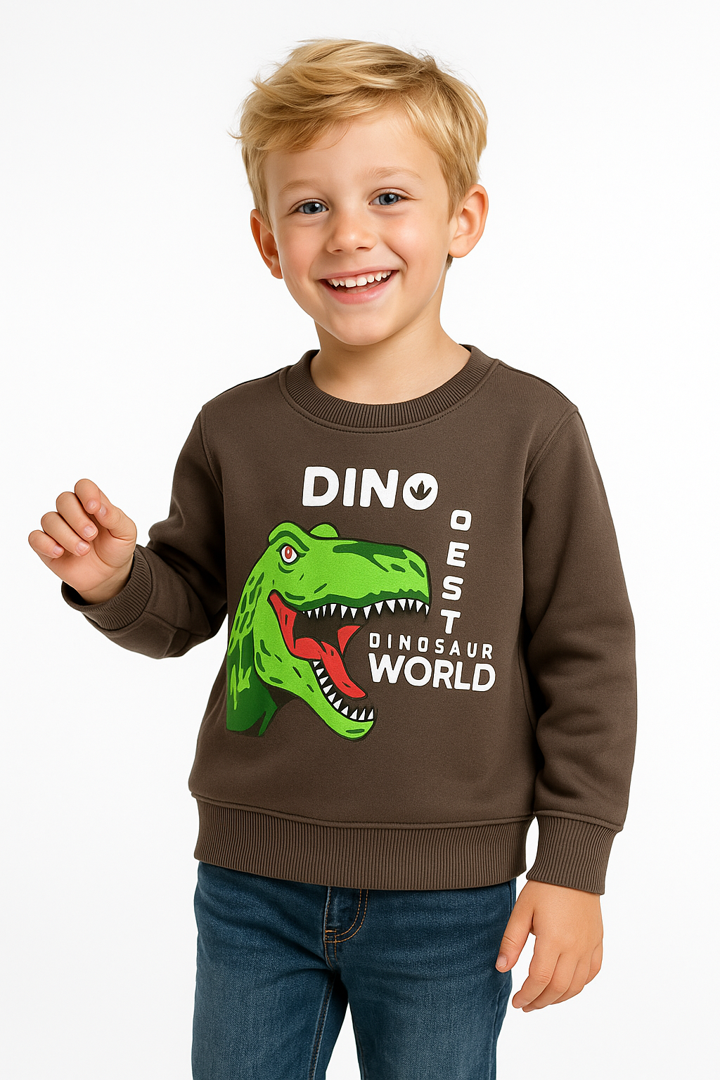 Dino kids - Fleece sweatshirt