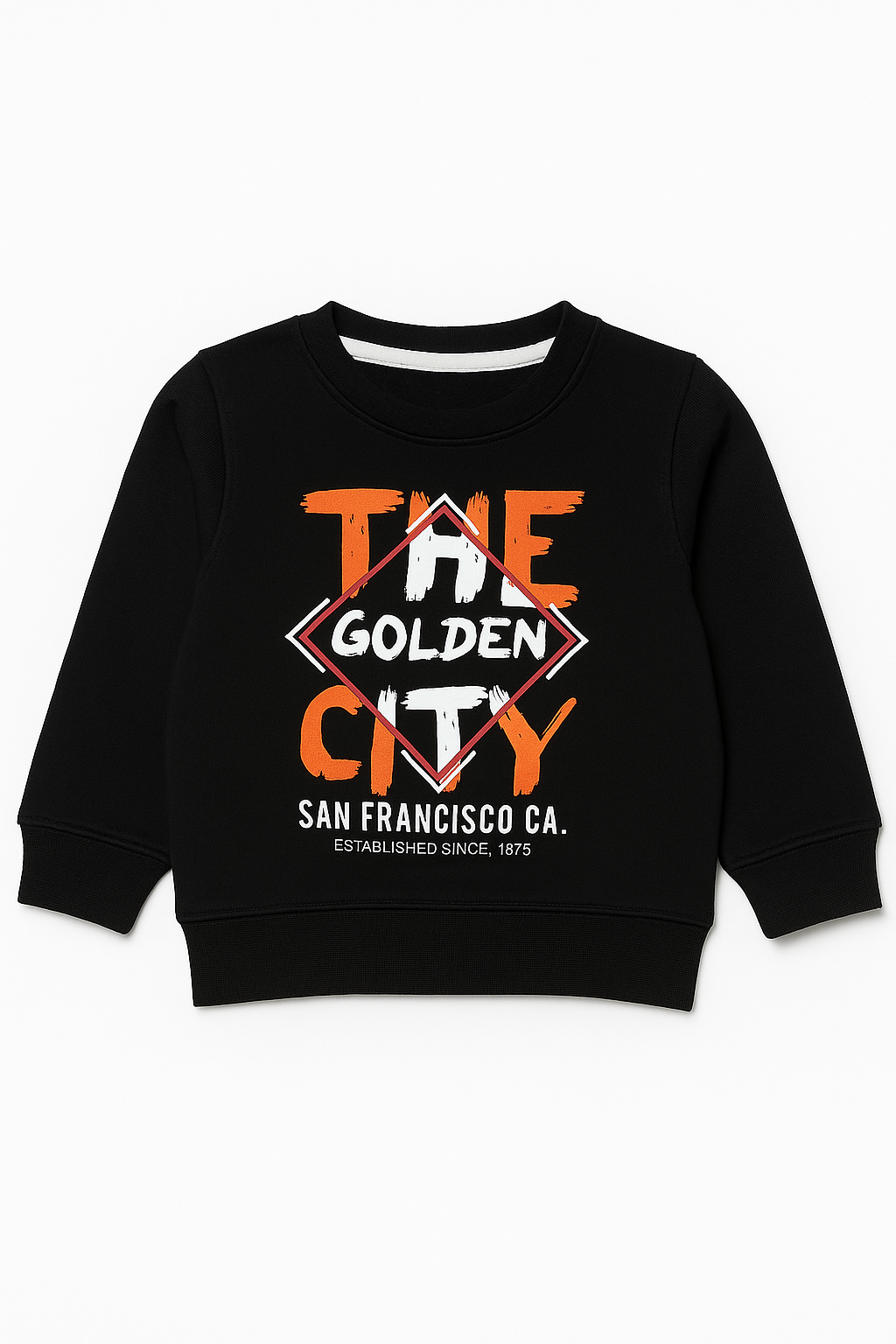Golden city Kids’ Sweatshirt – Bright  Cheerful Comfort