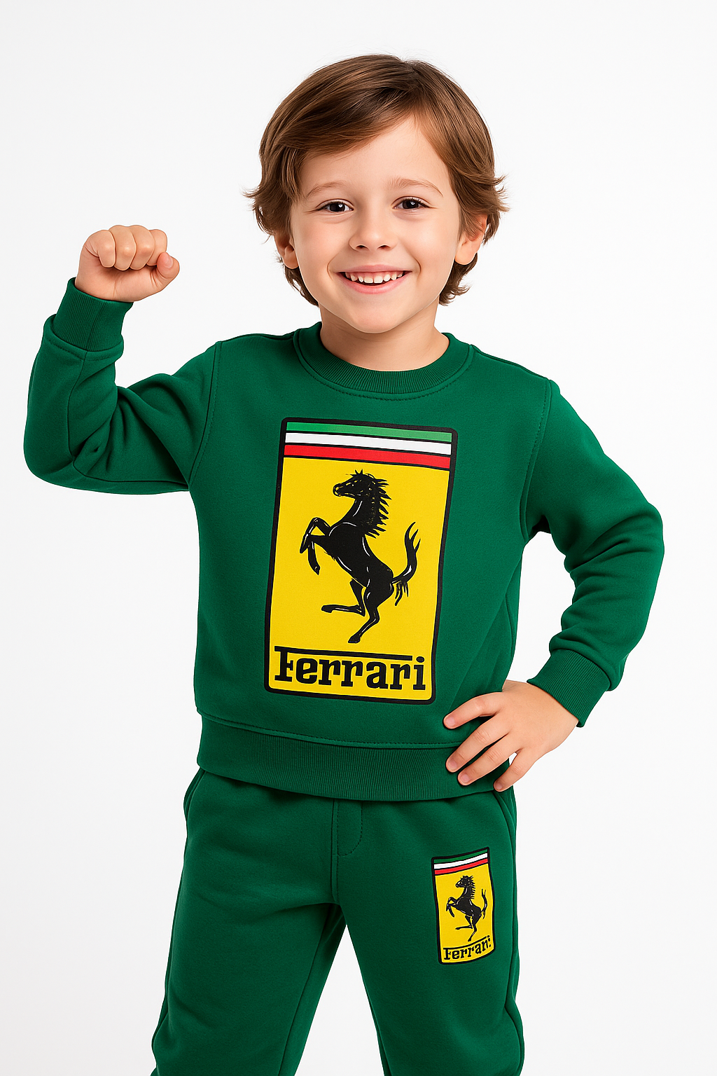 Ferrari Kids Fleece Tracksuit