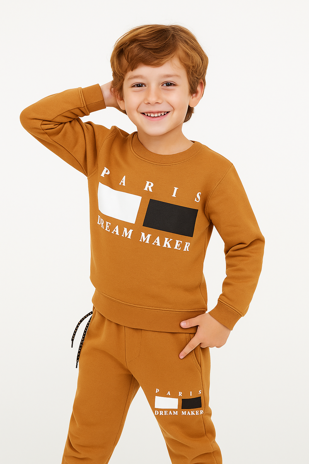 Paris Kids- Fleece Tracksuit
