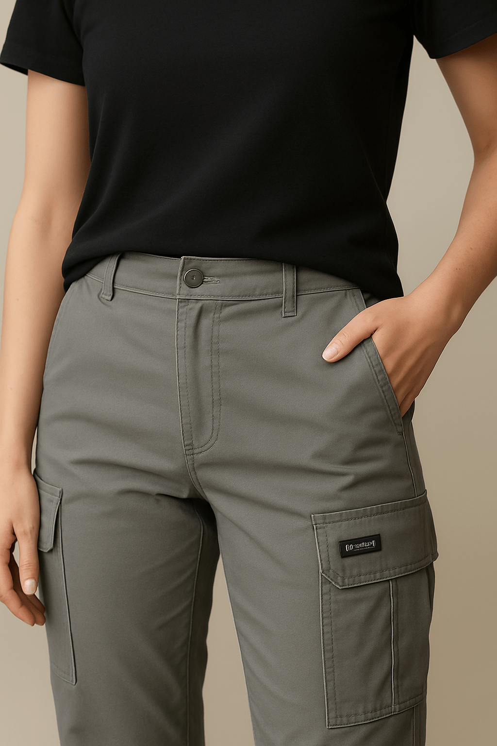 Ladies Cargo Pants (CPAZ02) - Ibrahim's Family Collections