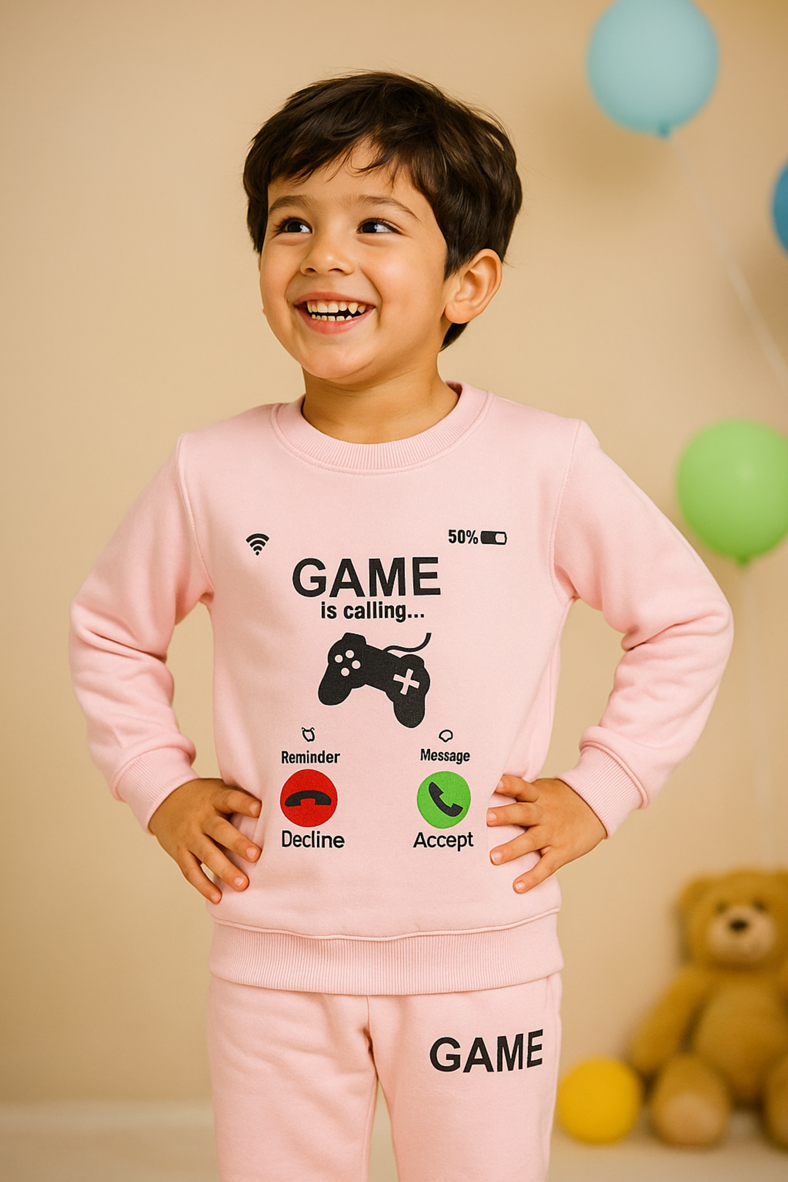 Game kids –  Fleece  Tracksuit